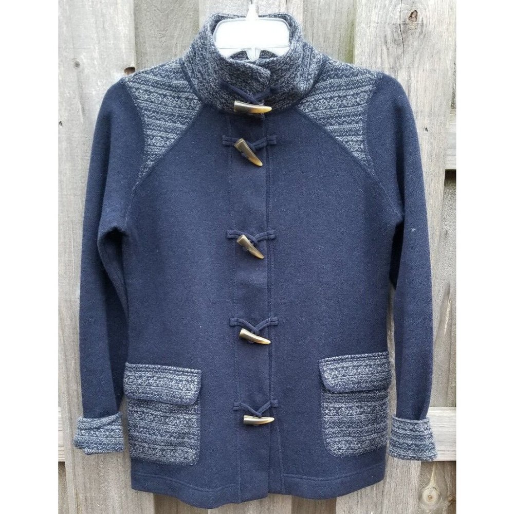 Cardigan Sweater Blue DAKINI Size S